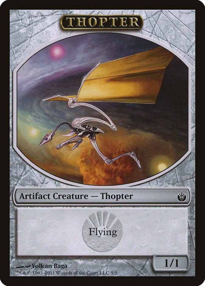 Thopter Token [Mirrodin Besieged Tokens] | Pegasus Games WI