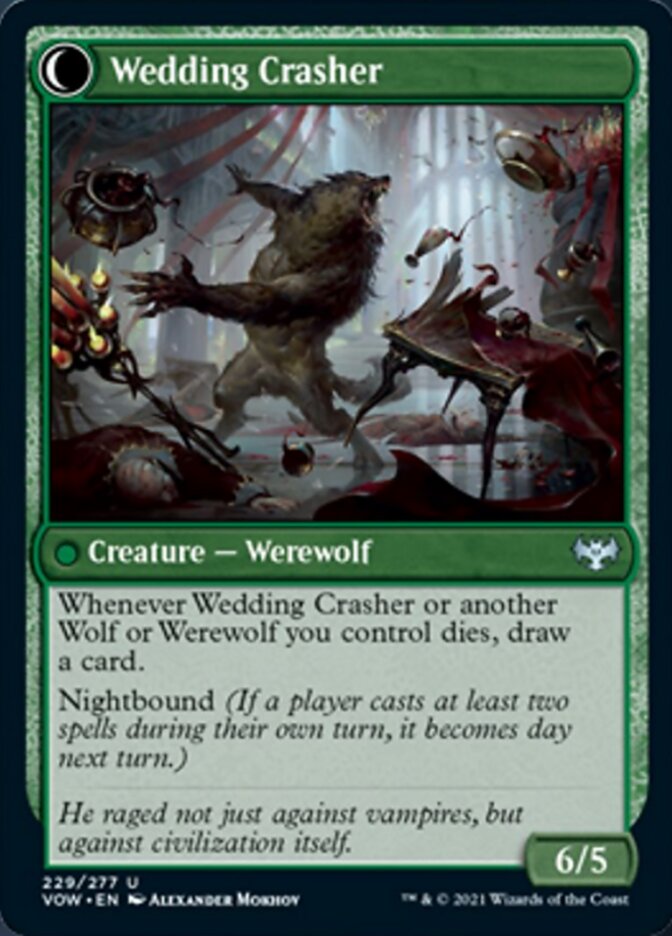 Wolfkin Outcast // Wedding Crasher [Innistrad: Crimson Vow] | Pegasus Games WI