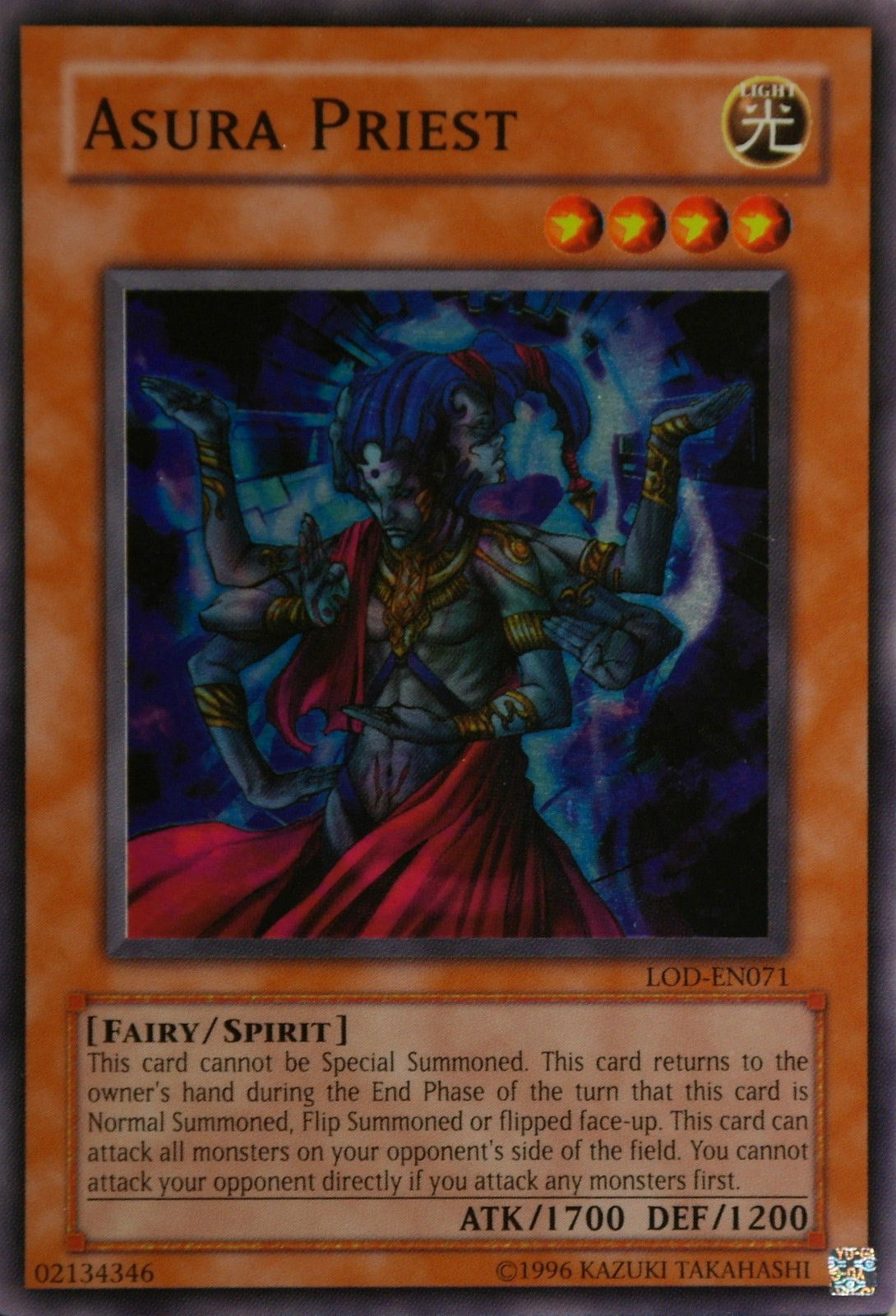 Asura Priest [LOD-EN071] Super Rare | Pegasus Games WI