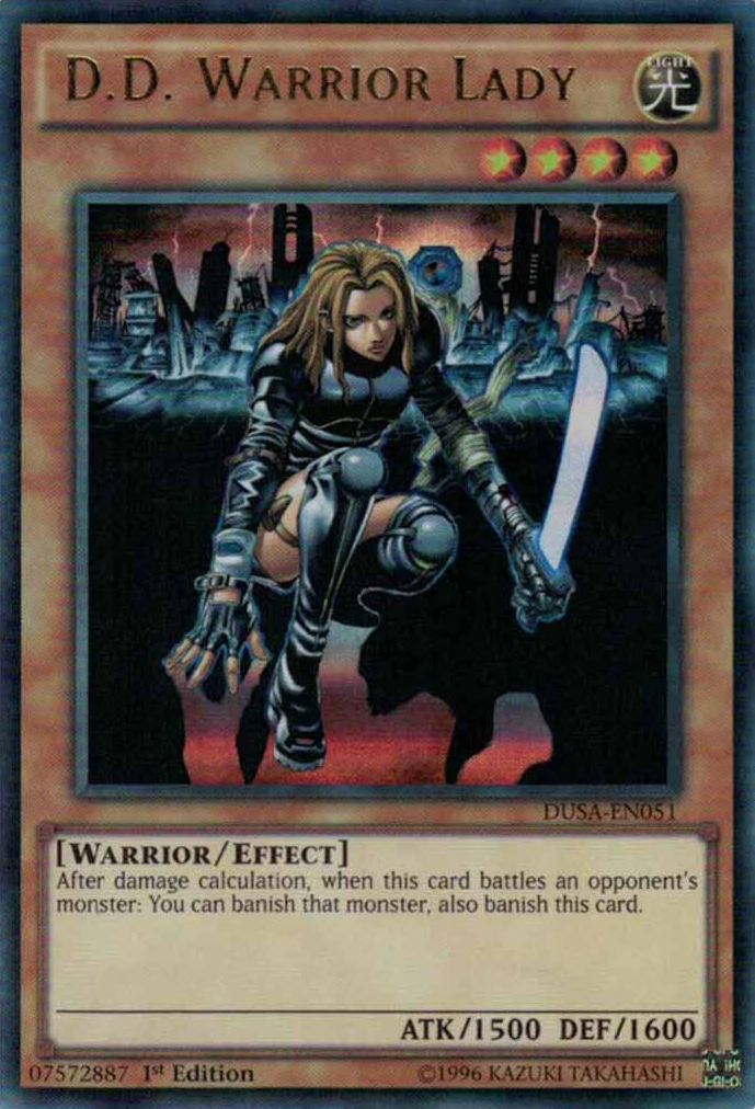 D.D. Warrior Lady [DUSA-EN051] Ultra Rare | Pegasus Games WI