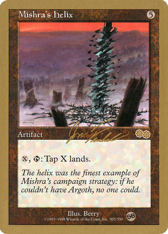 Mishra's Helix (Jon Finkel) (SB) [World Championship Decks 2000] | Pegasus Games WI