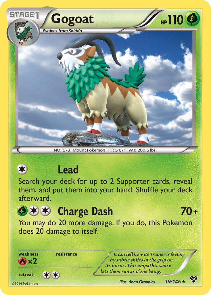 Gogoat (19/146) [XY: Base Set] | Pegasus Games WI