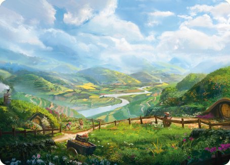 Plains Art Card [The Lord of the Rings: Tales of Middle-earth Art Series] | Pegasus Games WI