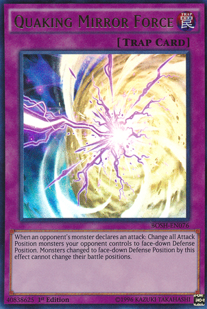 Quaking Mirror Force [BOSH-EN076] Ultra Rare | Pegasus Games WI