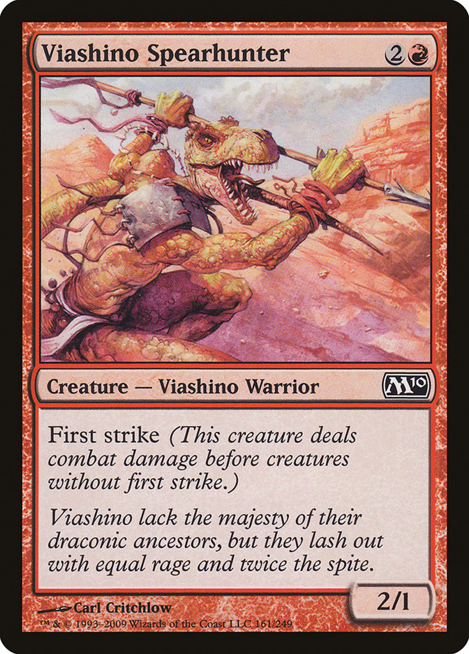 Viashino Spearhunter [Magic 2010] | Pegasus Games WI