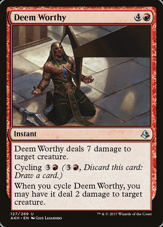 Deem Worthy [Amonkhet] | Pegasus Games WI