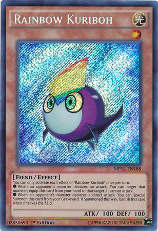 Rainbow Kuriboh [MP14-EN188] Secret Rare | Pegasus Games WI