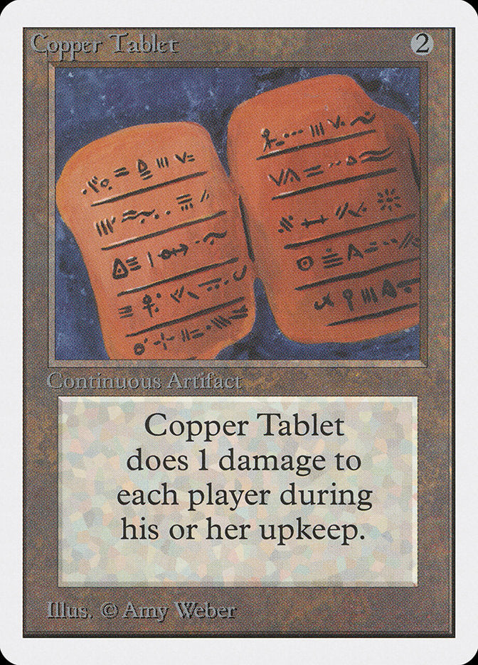 Copper Tablet [Unlimited Edition] | Pegasus Games WI