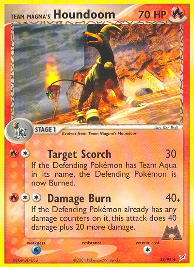 Team Magma's Houndoom (34/95) [EX: Team Magma vs Team Aqua] | Pegasus Games WI