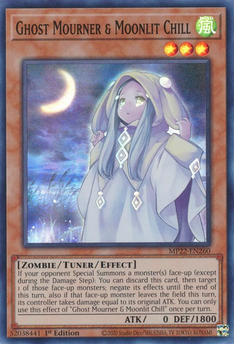 Ghost Mourner & Moonlit Chill [MP22-EN260] Super Rare | Pegasus Games WI