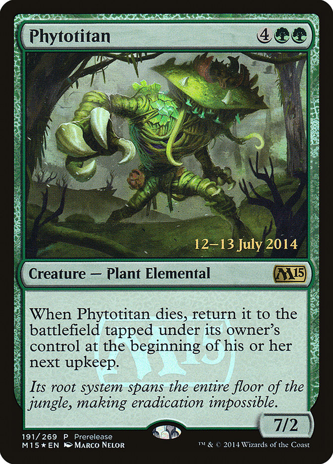 Phytotitan [Magic 2015 Prerelease Promos] | Pegasus Games WI