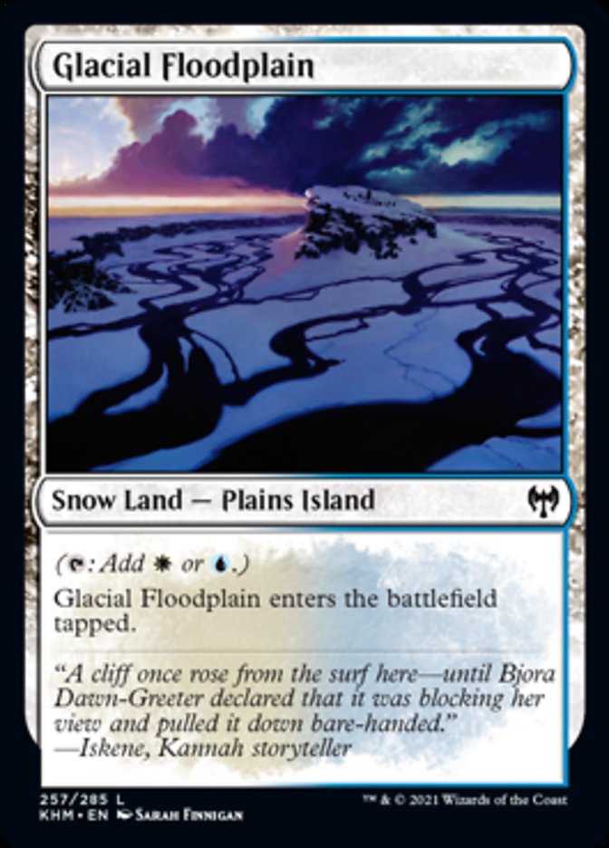 Glacial Floodplain [Kaldheim] | Pegasus Games WI