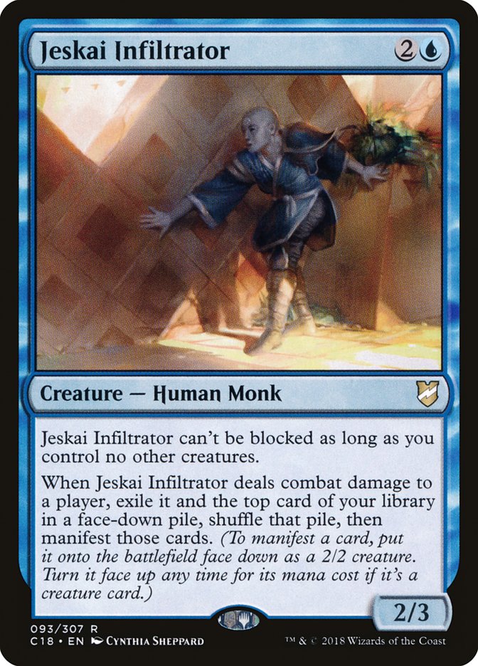 Jeskai Infiltrator [Commander 2018] | Pegasus Games WI