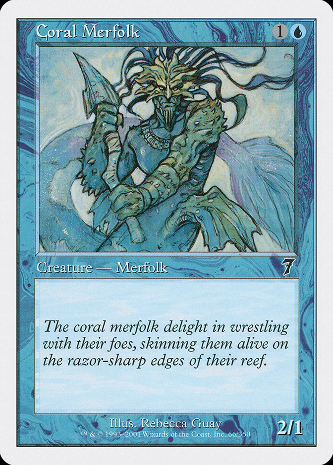 Coral Merfolk [Seventh Edition] | Pegasus Games WI