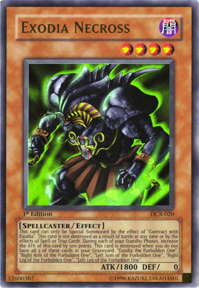 Exodia Necross [DCR-020] Ultra Rare | Pegasus Games WI
