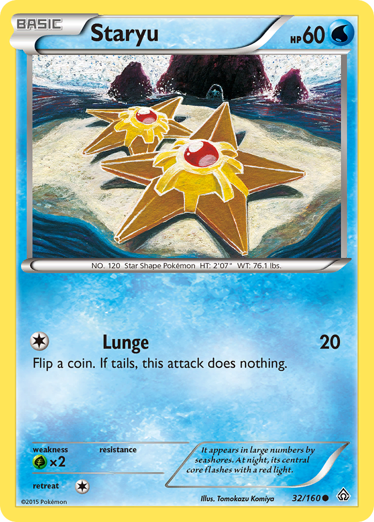 Staryu (32/160) [XY: Primal Clash] | Pegasus Games WI