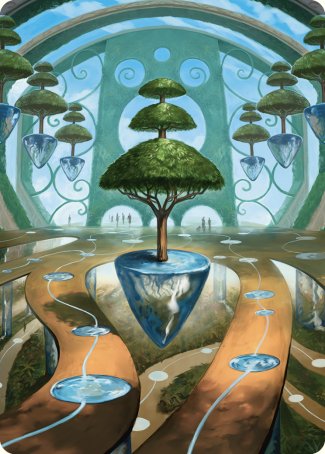 Rejuvenating Springs Art Card [Commander Masters Art Series] | Pegasus Games WI