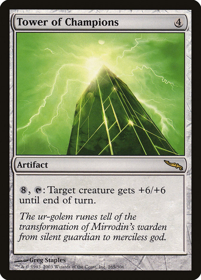 Tower of Champions [Mirrodin] | Pegasus Games WI