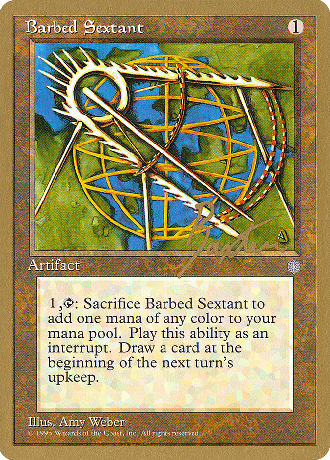 Barbed Sextant (George Baxter) [Pro Tour Collector Set] | Pegasus Games WI