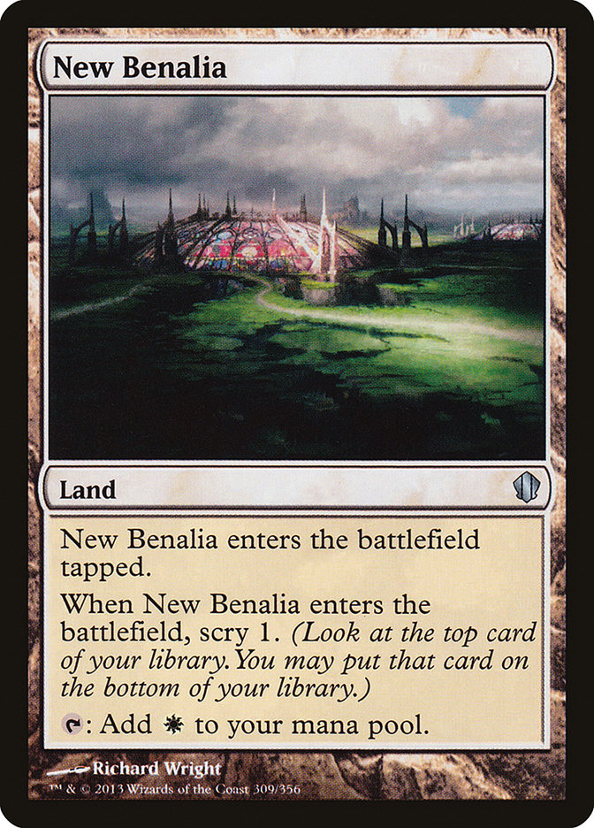 New Benalia [Commander 2013] | Pegasus Games WI