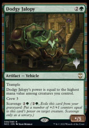 Dodgy Jalopy (Promo Pack) [Streets of New Capenna Commander Promos] | Pegasus Games WI