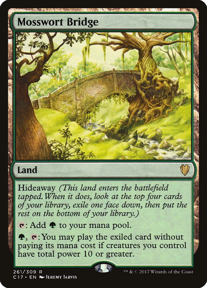 Mosswort Bridge [Commander 2017] | Pegasus Games WI