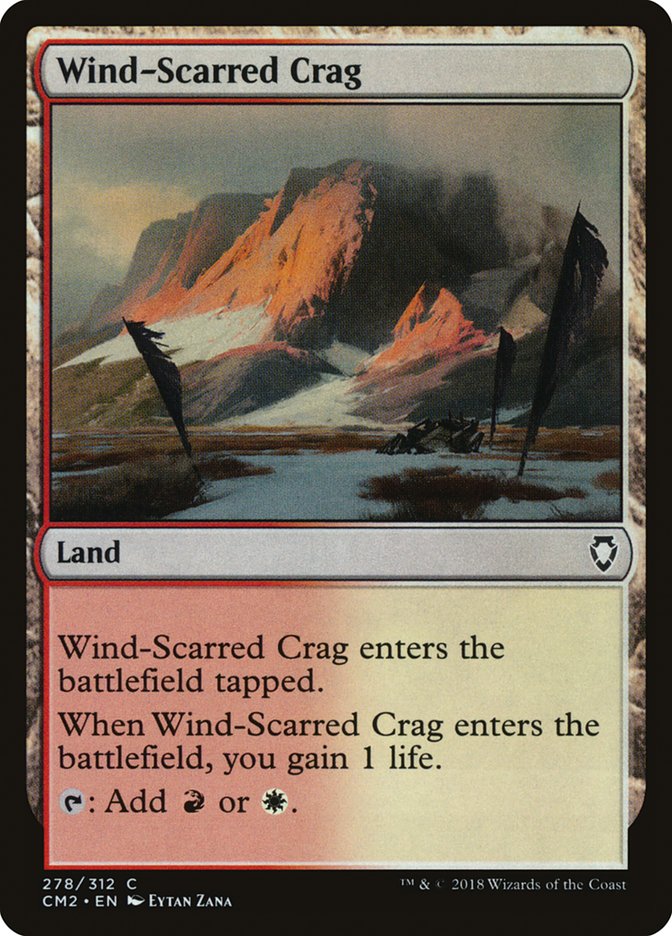 Wind-Scarred Crag [Commander Anthology Volume II] | Pegasus Games WI