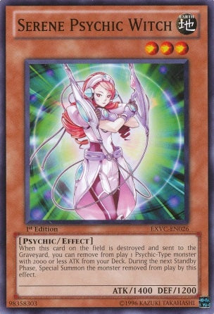 Serene Psychic Witch [EXVC-EN026] Common | Pegasus Games WI