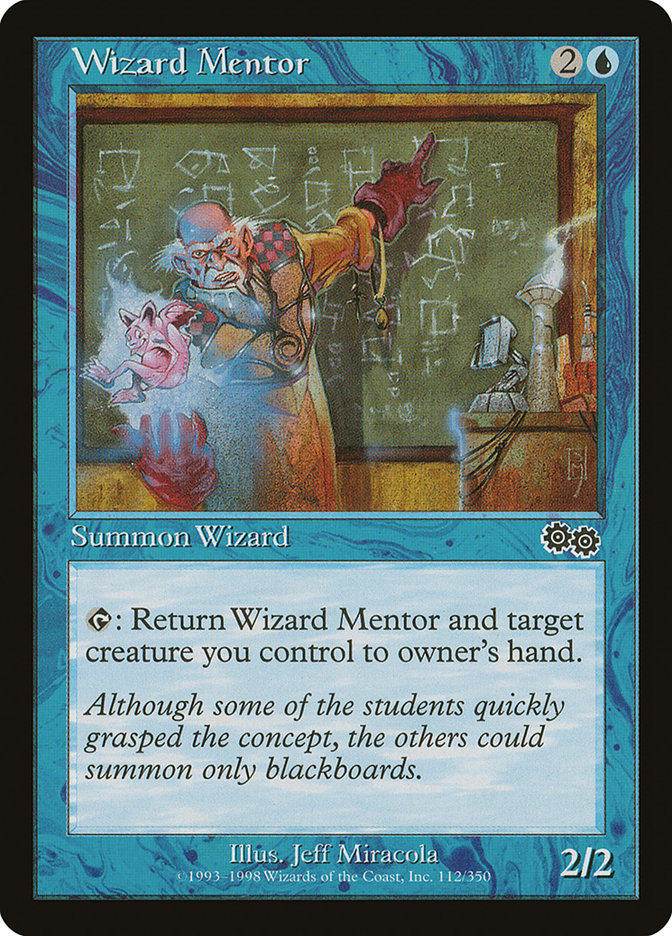 Wizard Mentor [Urza's Saga] | Pegasus Games WI