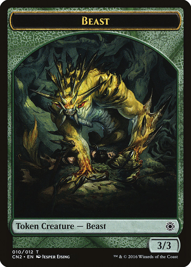 Beast Token [Conspiracy: Take the Crown Tokens] | Pegasus Games WI