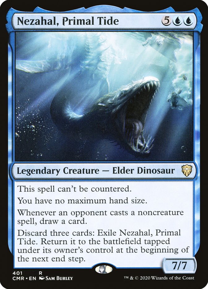 Nezahal, Primal Tide [Commander Legends] | Pegasus Games WI