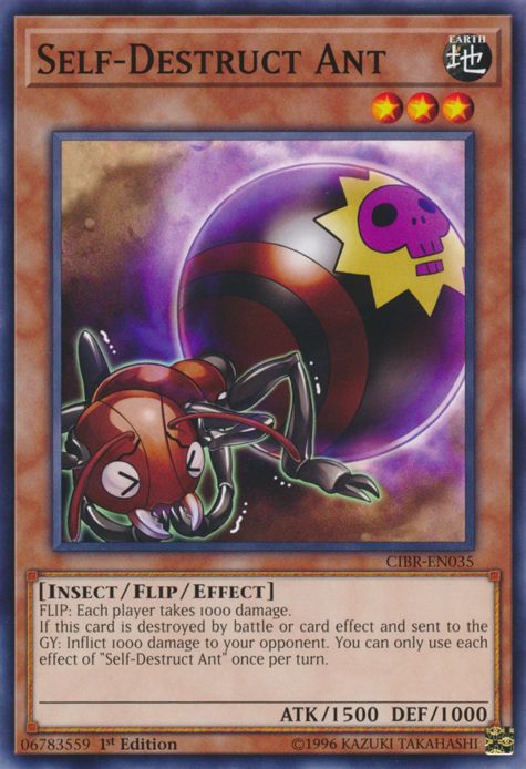 Self-Destruct Ant [CIBR-EN035] Common | Pegasus Games WI