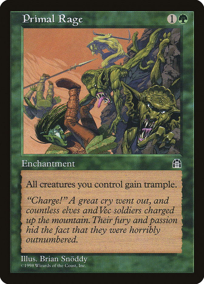 Primal Rage [Stronghold] | Pegasus Games WI