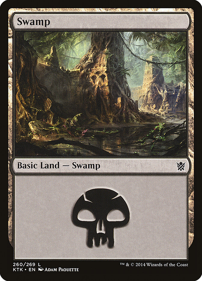 Swamp (260) [Khans of Tarkir] | Pegasus Games WI