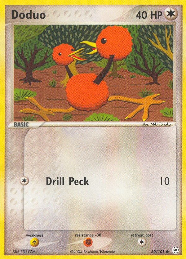 Doduo (60/101) [EX: Hidden Legends] | Pegasus Games WI