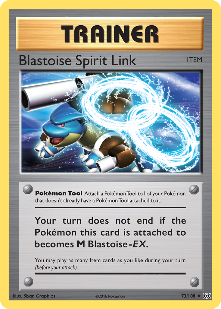 Blastoise Spirit Link (73/108) [XY: Evolutions] | Pegasus Games WI