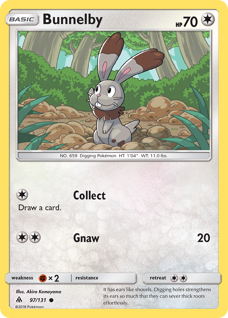 Bunnelby (97/131) [Sun & Moon: Forbidden Light] | Pegasus Games WI