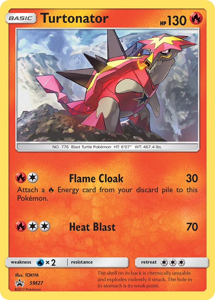 Turtonator (SM27) [Sun & Moon: Black Star Promos] | Pegasus Games WI