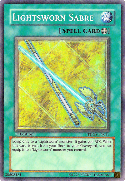 Lightsworn Sabre [TDGS-EN059] Super Rare | Pegasus Games WI