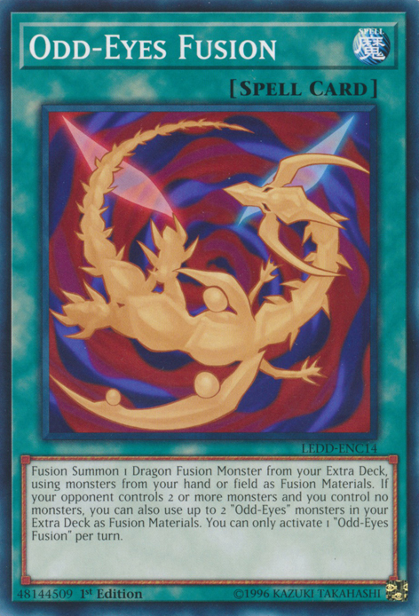 Odd-Eyes Fusion [LEDD-ENC14] Common | Pegasus Games WI