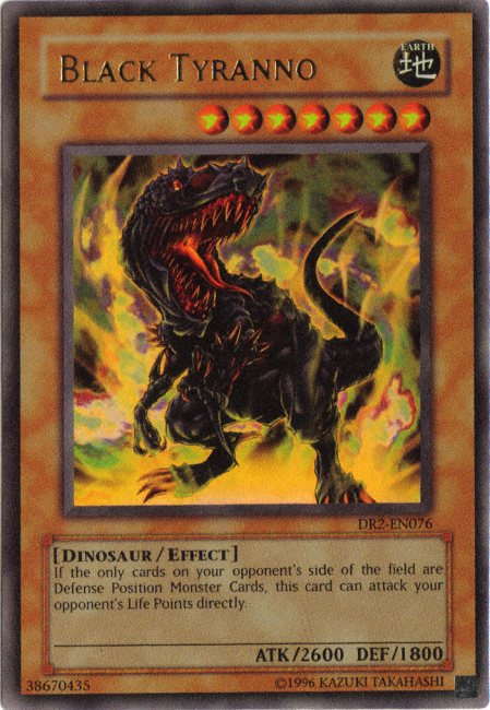 Black Tyranno [DR2-EN076] Ultra Rare | Pegasus Games WI