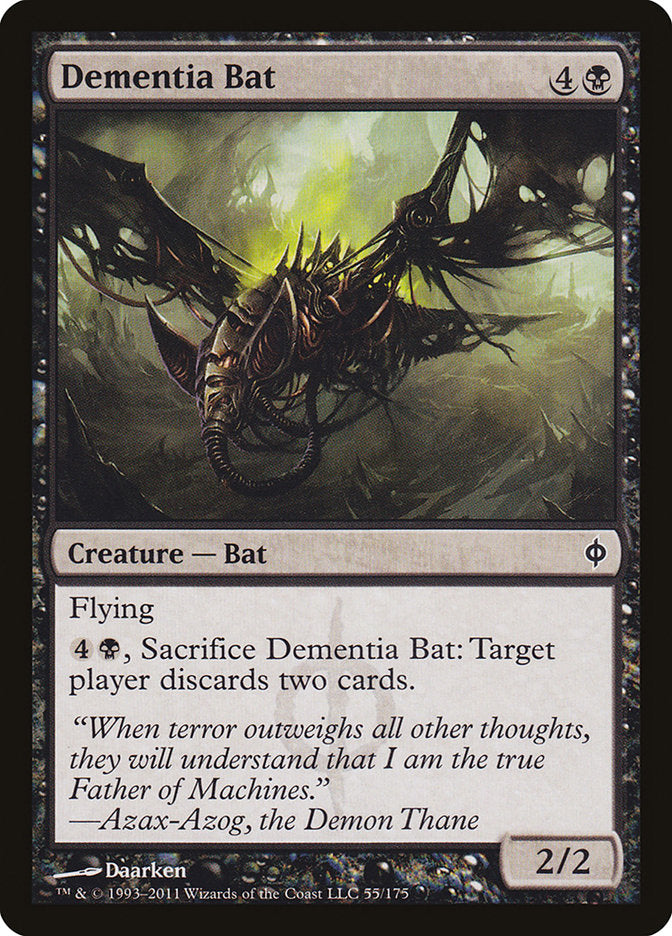 Dementia Bat [New Phyrexia] | Pegasus Games WI