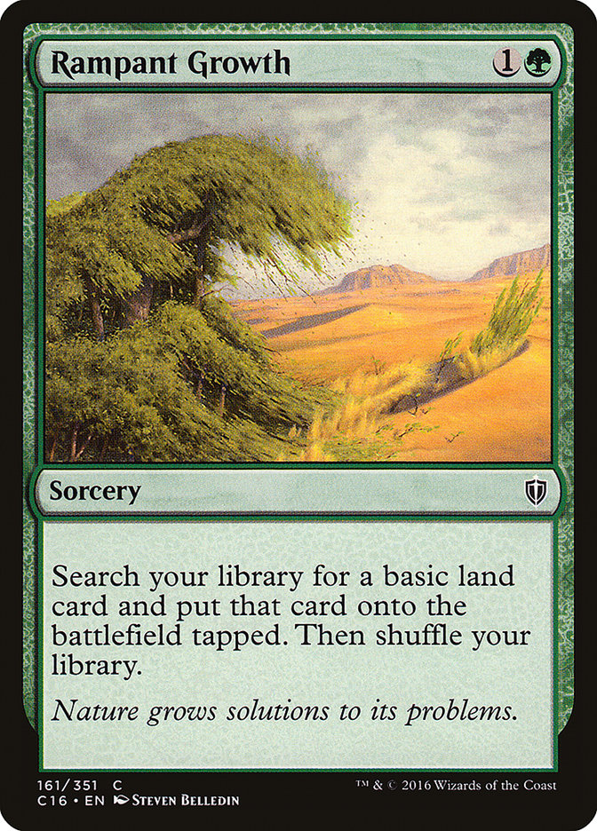 Rampant Growth [Commander 2016] | Pegasus Games WI
