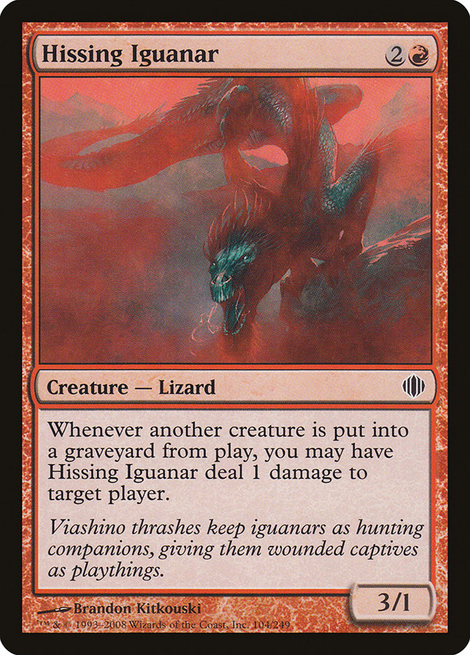 Hissing Iguanar [Shards of Alara] | Pegasus Games WI