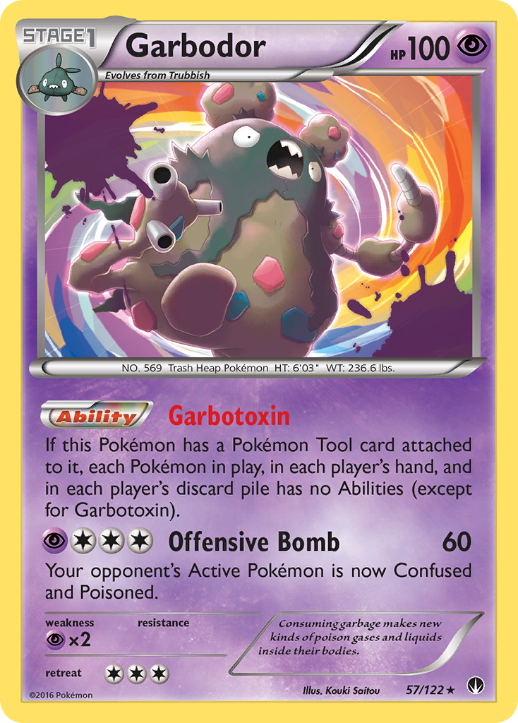 Garbodor (57/122) [XY: BREAKpoint] | Pegasus Games WI