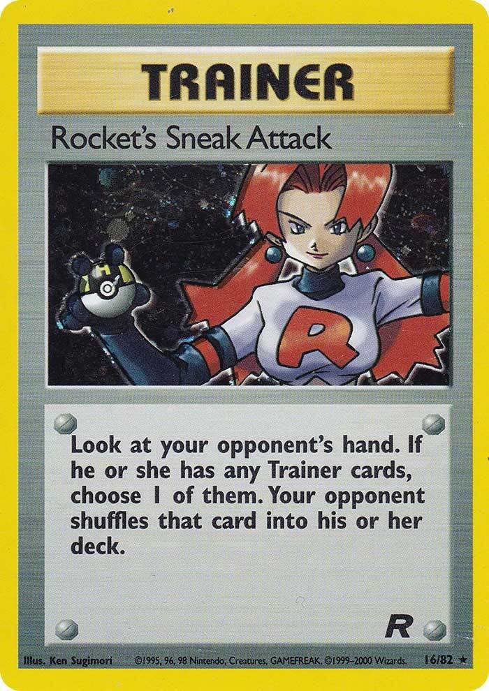 Rocket's Sneak Attack (16/82) [Team Rocket Unlimited] | Pegasus Games WI