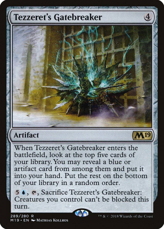 Tezzeret's Gatebreaker [Core Set 2019] | Pegasus Games WI