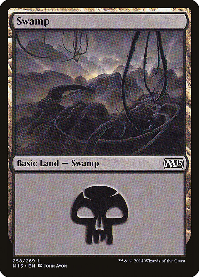 Swamp (258) [Magic 2015] | Pegasus Games WI