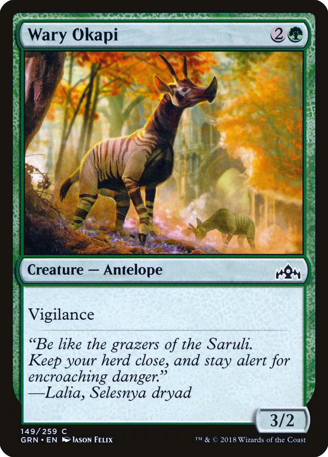 Wary Okapi [Guilds of Ravnica] | Pegasus Games WI