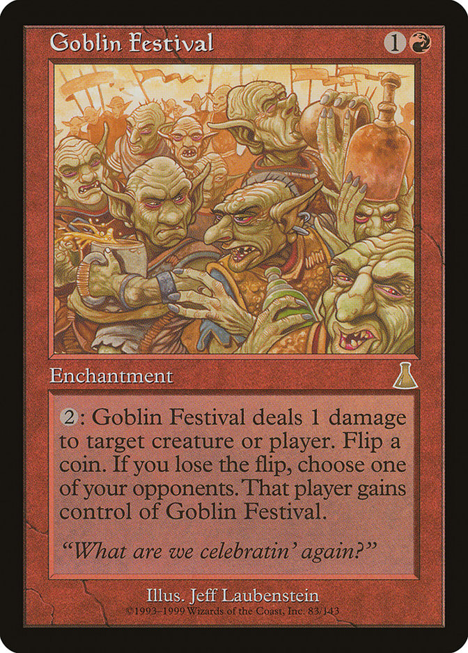 Goblin Festival [Urza's Destiny] | Pegasus Games WI